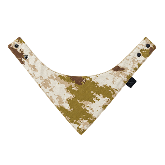 DOG BANDANA | LIGHT OLIVE & DESERT CAMO