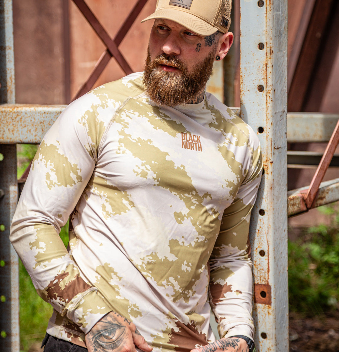 PERFORMANCE LONSLEEVE | DESSERT CAMO