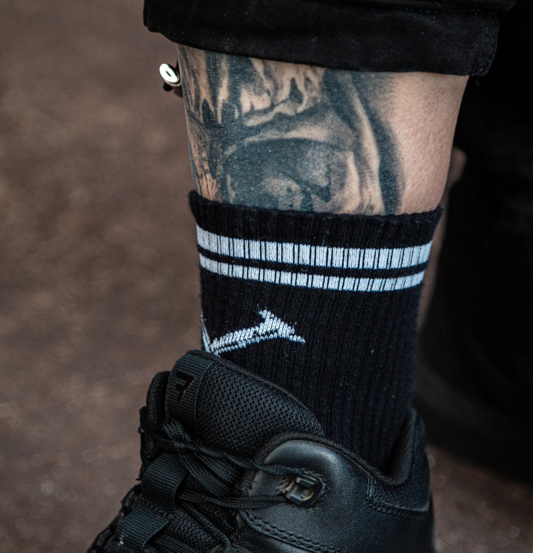 PERFORMANCE CREW SOCKS | BLACK