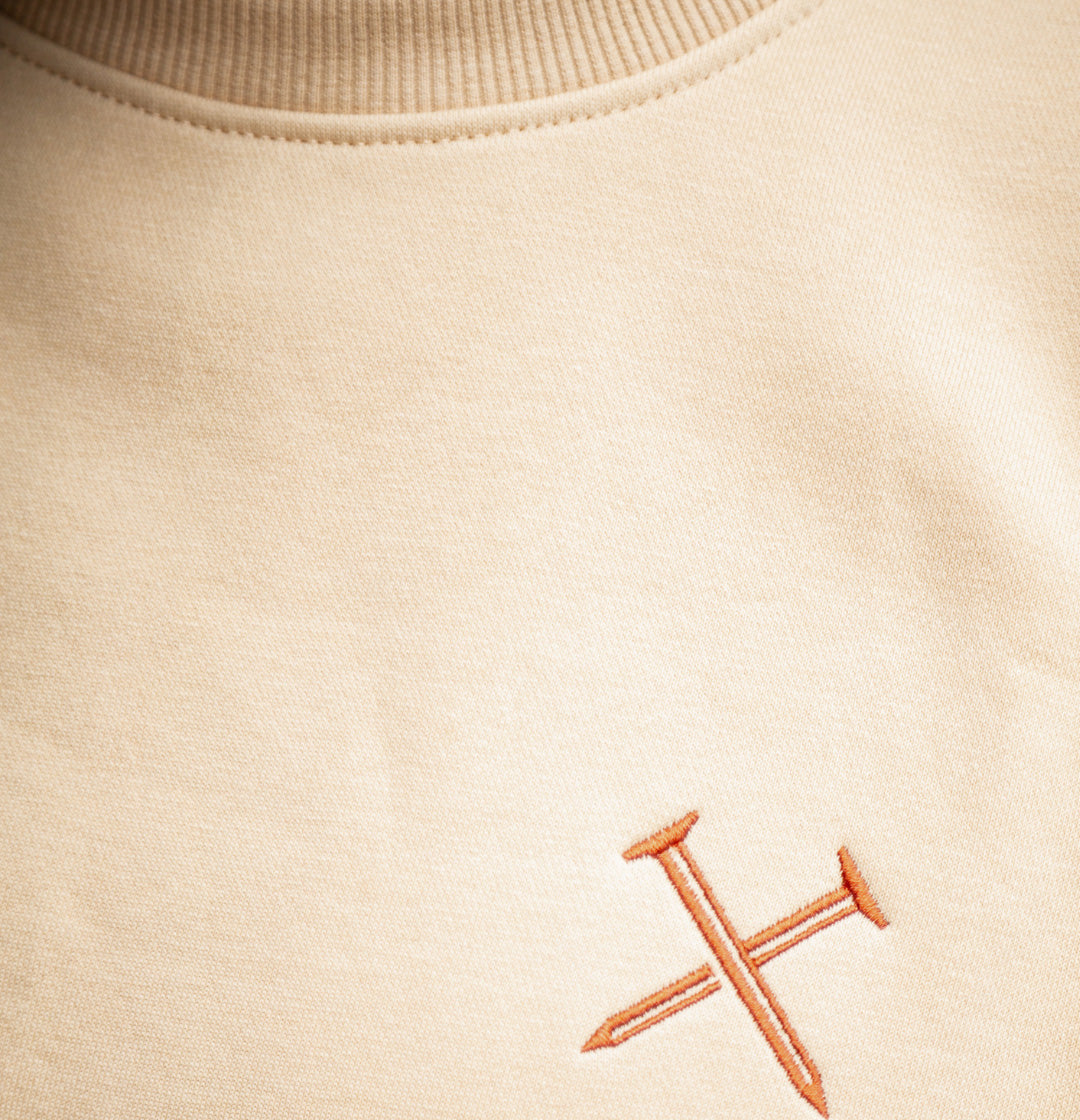 SIGNATURE CREWNECK | COYOTE & WHISKY BROWN