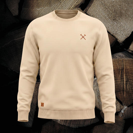 SIGNATURE CREWNECK | COYOTE & WHISKY BROWN